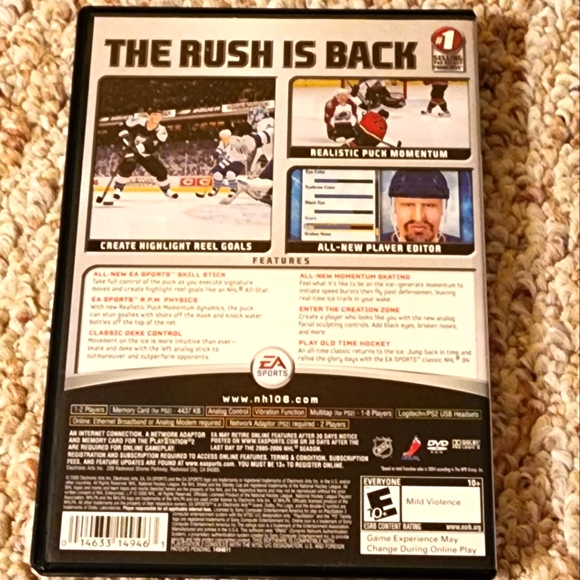NHL 06 CIB PS2 GUC - Picture 2 of 3
